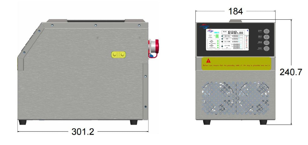 7200W 2チャンネル 超急速スマート充電器
